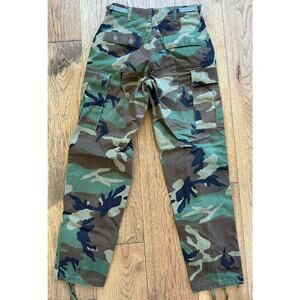 US Army Camo Cargo Pants Men's Small Long Woodland Camo 8415-01-084-1710